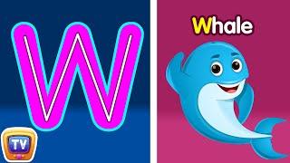 Tracing Uppercase and Lowercase Letters - Letter Ww and Letter Xx - ChuChuTV Toddler Learning Videos