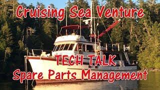 Trawler Life - keeping track of 600 spare parts aboard Sea Venture - EP 21