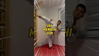 URA MAWASHI GERI #teamki #karate #kick