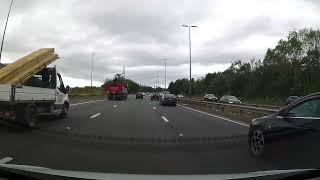 A Real Time Dash Cam Journey, Travelling from Newport to the Cardiff Bay Area, July 2024