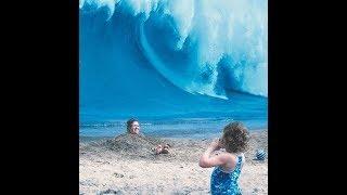 Funny photo with black humor