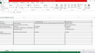 New Draft GST return frame work