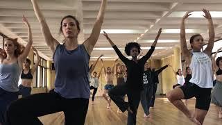 Danza Contemporanea de Cuba dance warm up montage