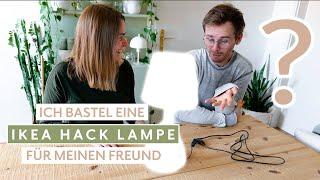 Ikea Hack: Designer Lampe selber machen für meinen Freund