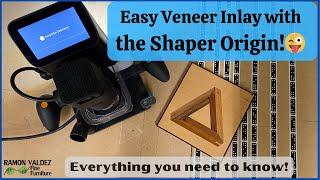 Easy Veneer Inlay with the Shaper Origin