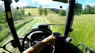 Hay Making | Mowing, Tedding, Raking and Storing Hay | Part 1