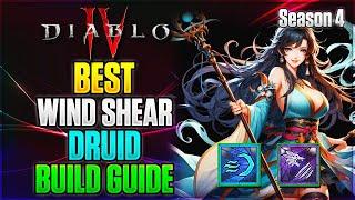 Season 4 Best Wind Shear Druid Build Guide | Diablo 4