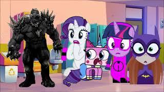 Dark Adagio Dazzle Gets Grounded on April Fool's Day
