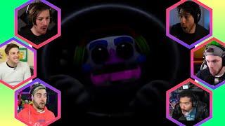 Gamers React to : DJ Music Man [FNAF: Security Breach]