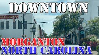 Morganton - North Carolina - 4K Downtown Drive