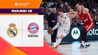 MAESTRO LLULL Breaks the RECORD | Real Madrid - FC Bayern Munich | BASKETBALL HIGHLIGHTS R19 2024-25