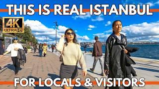 THIS IS REAL ISTANBUL 4K WALKING TOUR IN BEST NEIGHBOURHOOD FOR VISITORS & LOCALS KARAKOY-GALATAPORT