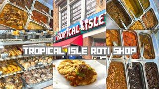 Back at Tropical Isle Roti Shop  || Queens, NY #roti #curry #guyanese