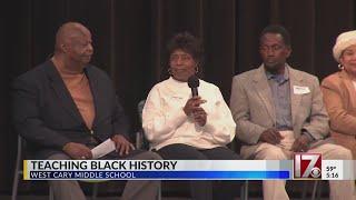 Teaching Black history at a formerly segregated Cary school