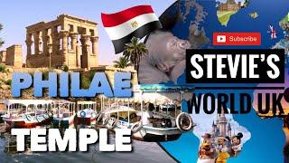 PHILAE TEMPLE COMPLEX ON AGILKIA ISLAND BOAT RIDE & FULL TOUR - ASWAN EGYPT