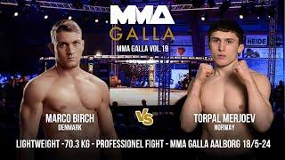 Marco Birch (Arte Suave) Vs. Torpal Merjoev (Spartacus MMA) (NO)