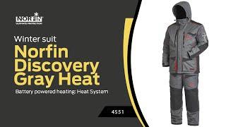 Winter suit Norfin Discovery Gray Heat (Eng)