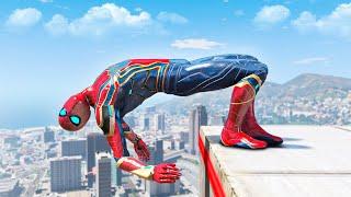 GTA 5 SPIDERMAN Epic Fails/Ragdolls Compilation Ep.26 (Ragdolls Physics)