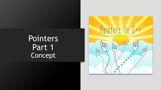 C++ Pointers - Part 1 - Concept