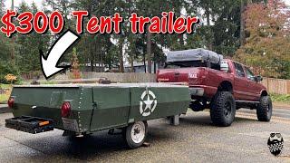 Let's build an Off-Road Trailer! Budget Tent Trailer conversion build