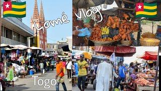 Lomé vlog Togo west Africa . Tour Lomé with me.