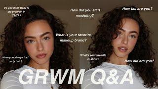 GRWM & let’s chat :)