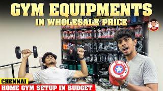 Gym Equipments in Wholesale Price | Home gym setup in budget | Chennai | Naveen's Thought