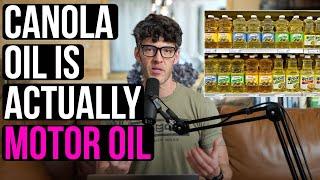 Canola Oil is Repurposed Motor Oil NOT a Food for Humans