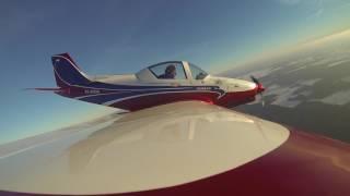 Pioneer 330 Acro Aerobatics // Пионер 330 Акро, камера на крыле