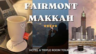 Fairmont Makkah Clock Tower Hotel Tour | Super Close to the Haram | Triple Room | Restaurants