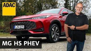 Großes PHEV-SUV zum kleinen Preis? MG HS im Fahrbericht | ADAC