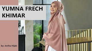 Jilbab Yumna French Khimar Pinguin Tanpa Lengan by Jestha Hijab