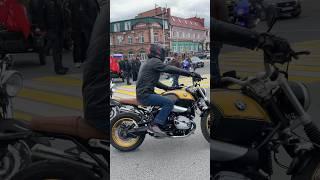 Bmw R-NineT Scrambler 719 на открытии сезона