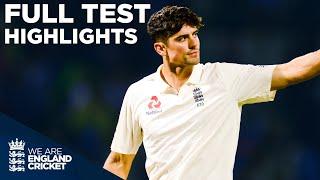 First Ever Day Night Test! | Root And Cook Centuries! | England v West Indies 2017 HIGHLIGHTS