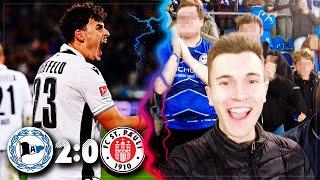 BIELEFELD vs ST. PAULI 2:0 Stadion Vlog  Das Comeback! Flutlicht auf der Alm!