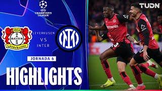 HIGHLIGHTS - Bayer Leverkusen vs Inter | UEFA Champions League 24/25 | TUDN