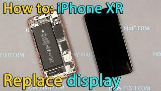 iPhone XR screen replacement