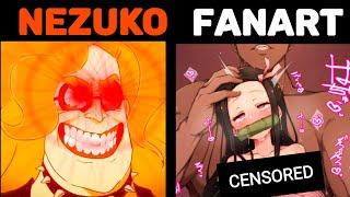 Nezuko FULL: Anime Fanart | Mr Incredible becoming canny
