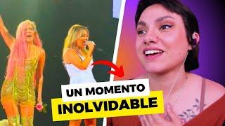 MOMENTO HISTÓRICO! | KAROL G, AMAIA MONTERO - ROSAS (en vivo en el Bernabéu) | Reacción y análisis