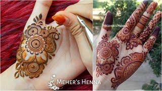 Latest Intricate Henna Design | @mehndibyhayat 's new mehndi design recreation | Meher's Henna