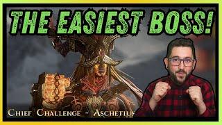  4 EPICS & Ivellios VS Aschetius Chief Challenge  Dauntless Boss GUIDE | Dragonheir: Silent Gods