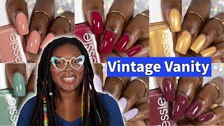 Essie Vintage Vanity Nail Polish Collection Swatches And Review | Nicole Loves Nails