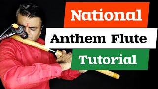 National Anthem Flute Notes | 15 August |Janaganamana Flute tutorial | Bansuri | Nil Flutes