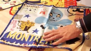 ADS TV: FASHION & STYLE: Gary Taxali Pocket Art Collaboration With Harry Rosen