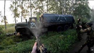  Ukraine War Update - Special Forces Ambush Russian Truck in Russia •   &  Mechanized Assaults