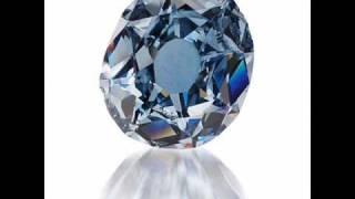 A Rare : Wittelsbach blue diamond, the most expensive jewel ever sold, $24 million at auction