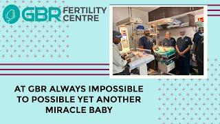 At GBR Always Impossible to Possible yet Another Miracle Baby #ivf #miracle #motherlove #fertility