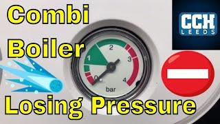 BOILER LOSING PRESSURE - Combi boiler keeps losing pressure?