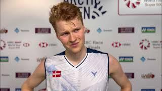 Anders Antonsen REACTS to clutch win at Arctic Open 