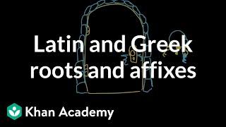 Latin and Greek roots and affixes | Reading | Khan Academy